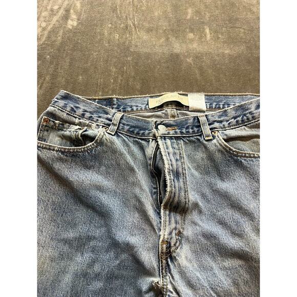 Levi's 505 Jeans Mens Size 36x30 Regular Fit Straight Leg Blue Denim Mexico‎ Vtg - Picture 4 of 7